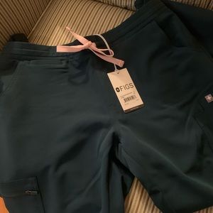 Figs scrubs Yola pant Caribbean color